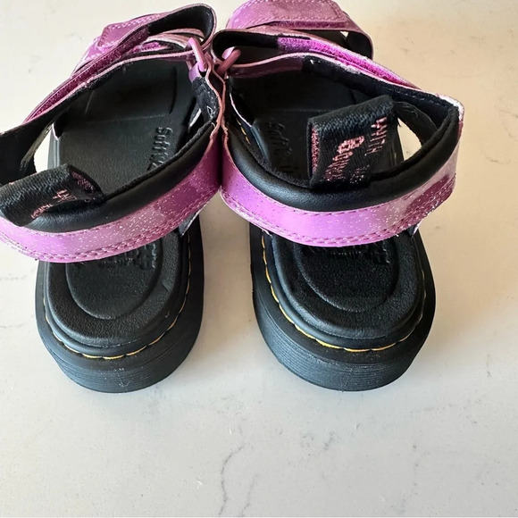 Dr. Martens Klaire Pink Glitter Sandals size: 5 - Picture 5 of 6